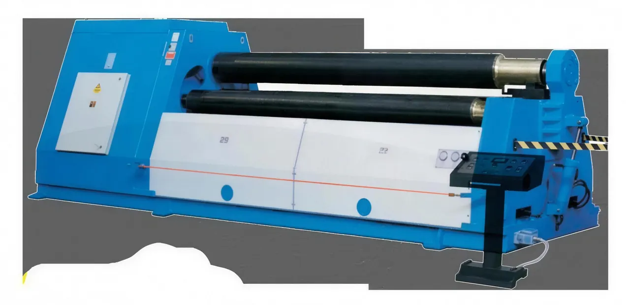 3 Roll Plate Bending Hydro Mechanical Double Pre Pinch 1